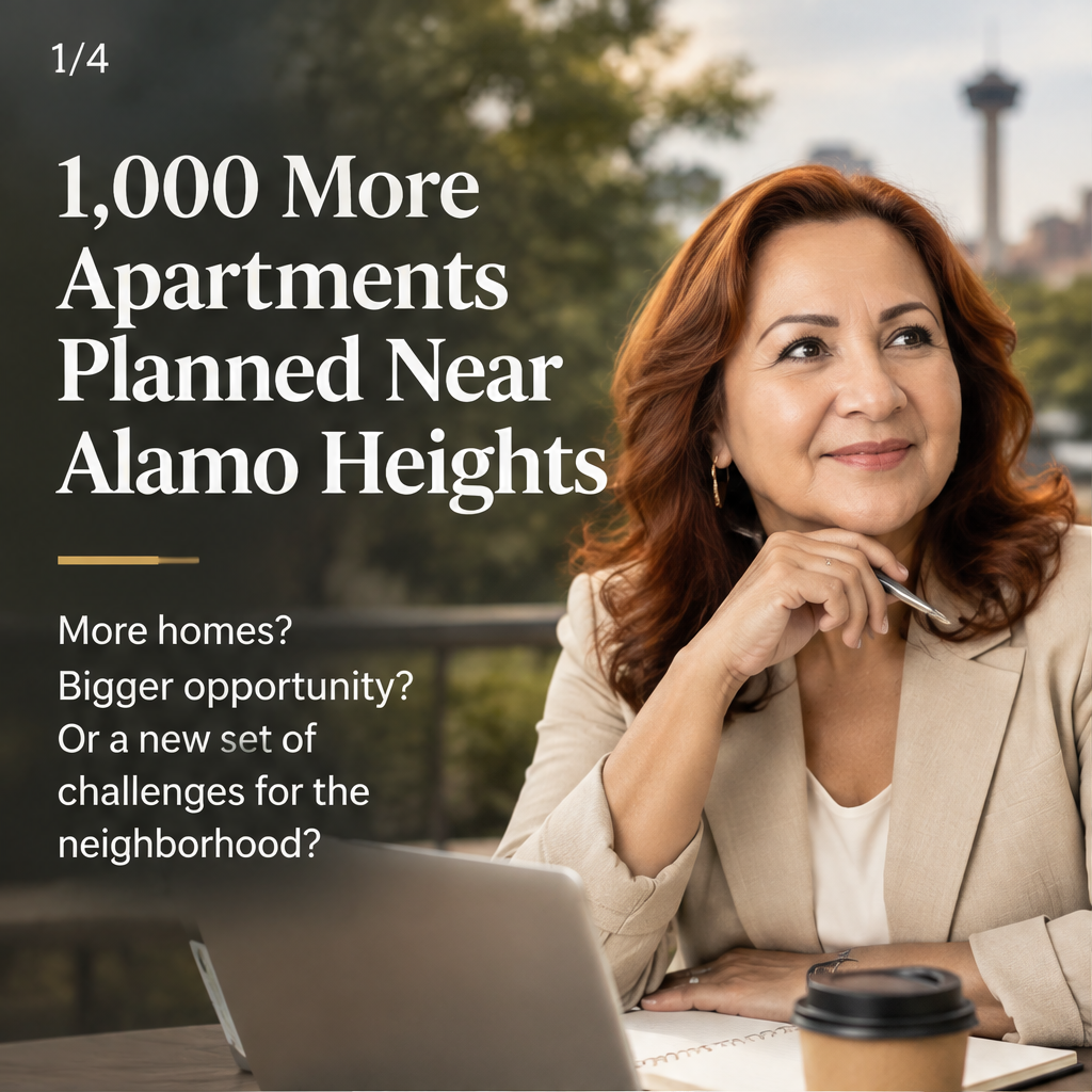 1,000 More Apartments Planned Near Alamo Heights
